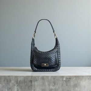 Coach Kristin Woven Leather Hobo Shoulder Bag
Satchel Black
